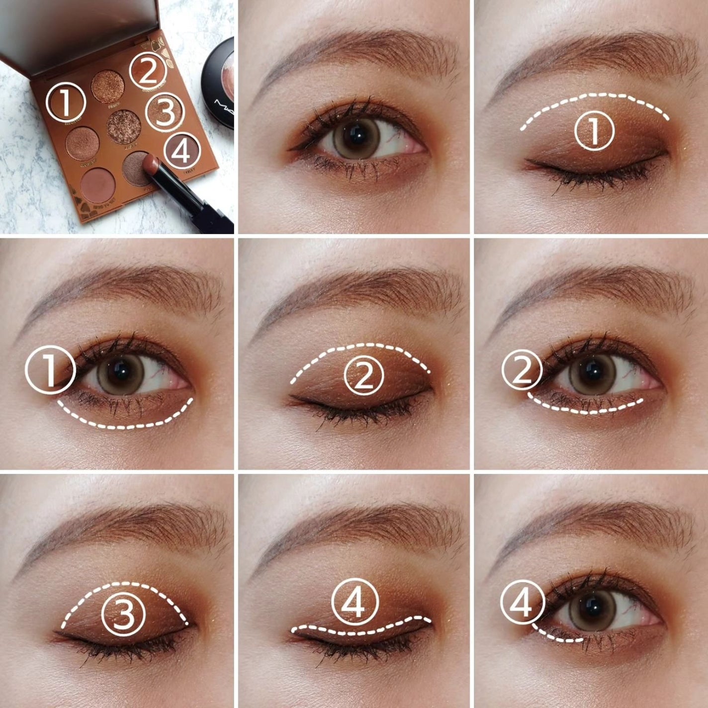 ワイルドチャイルド/ColourPop/アイシャドウパレットを使ったクチコミ(4枚目)