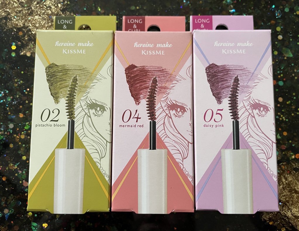 ロング＆カールマスカラ アドバンストフィルムC 05 デイジーピンク/ヒロインメイク/マスカラを使ったクチコミ（1枚目）