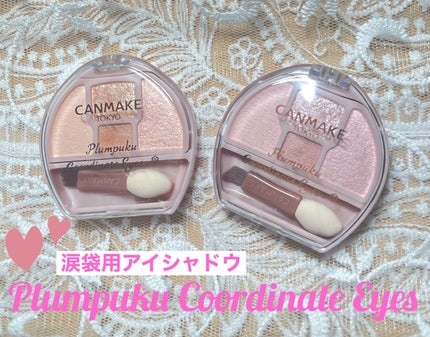 プランぷくコーデアイズ/キャンメイク/パウダーアイシャドウを使ったクチコミ(1枚目)