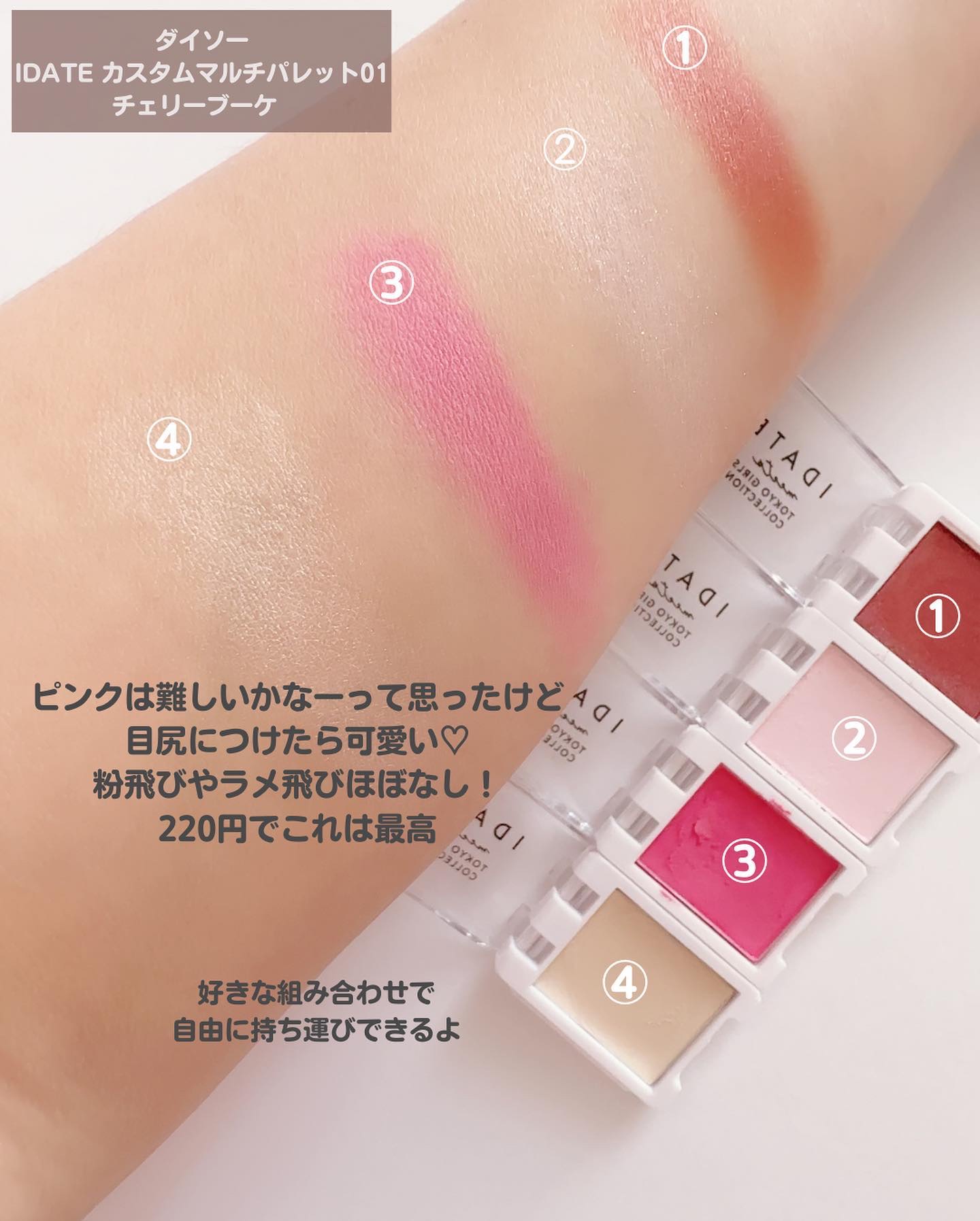 パフュームドクリーム/DAISO/ハンドクリームを使ったクチコミ（2枚目）