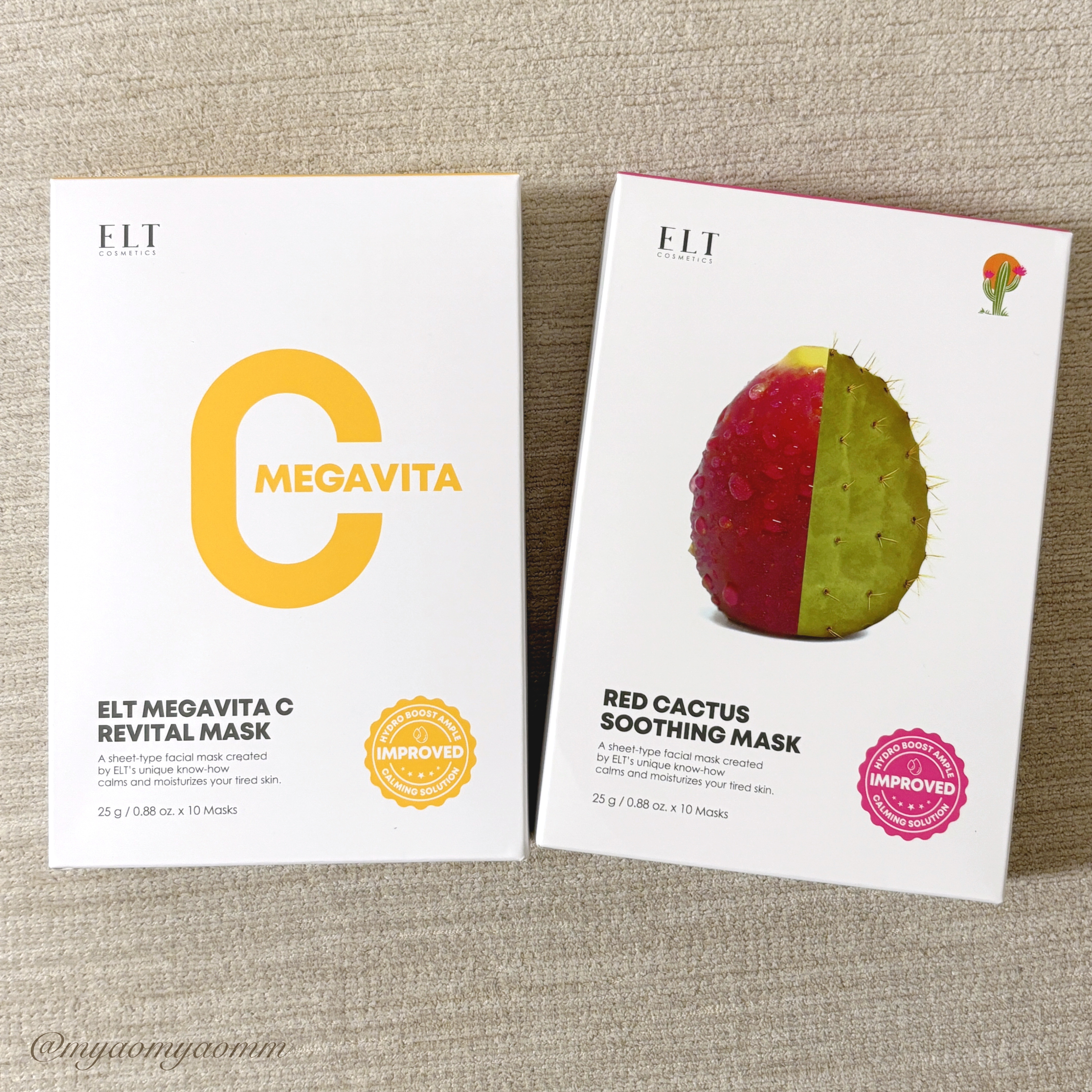 レッドカクタススージングマスク/ELT COSMETICS/シートマスク・パックを使ったクチコミ（1枚目）