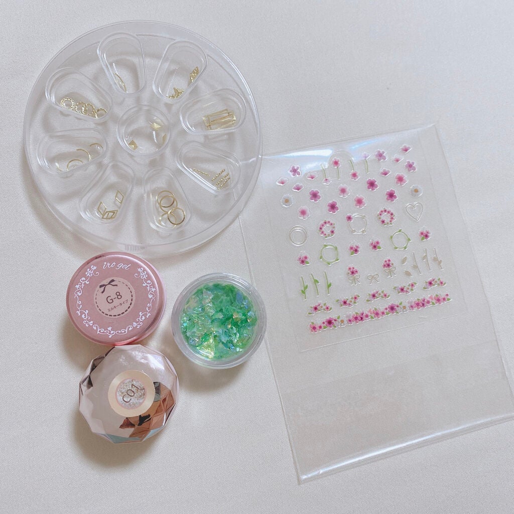 ネイルシール/キャンドゥ/ネイルシールを使ったクチコミ(2枚目)