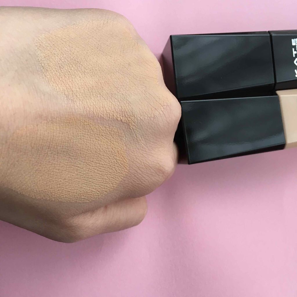 パウダリースキンメイカー/KATE/リキッドファンデーションを使ったクチコミ（3枚目）