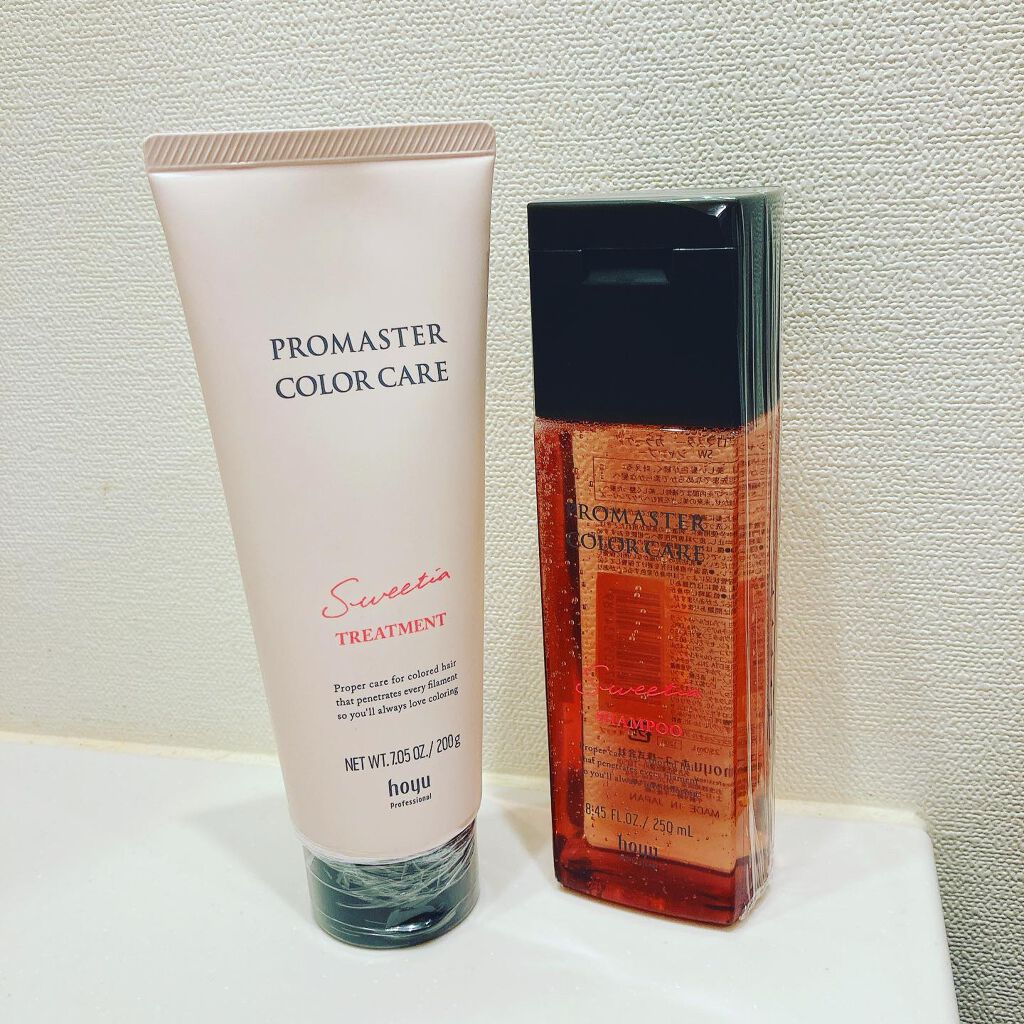 シャンプー/ヘアトリートメント スウィーティア/プロマスター カラーケア/サロンシャンプーを使ったクチコミ(1枚目)