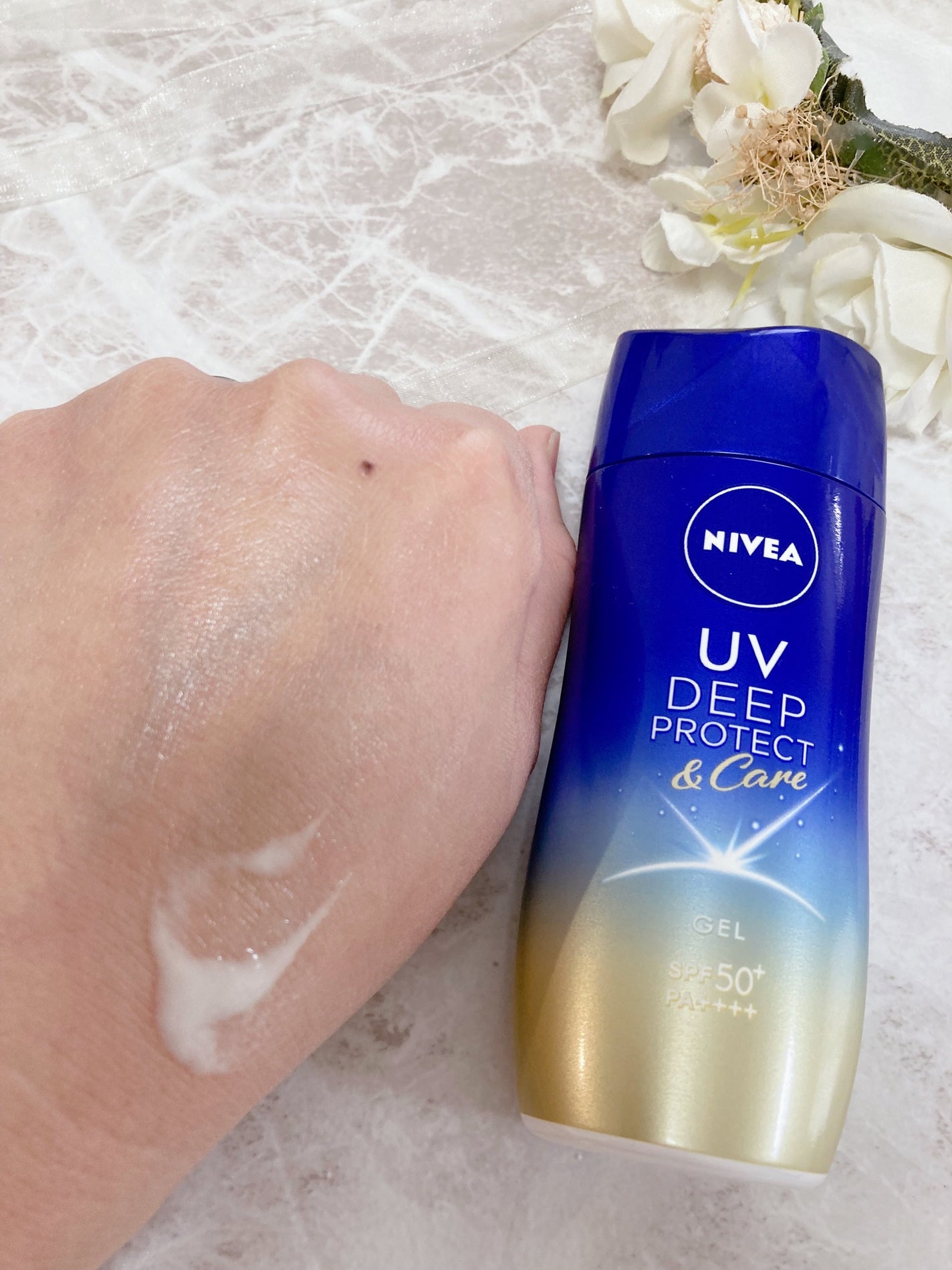 ニベアUV ディープ プロテクト&ケア ジェル/ニベア/日焼け止めジェルを使ったクチコミ(3枚目)