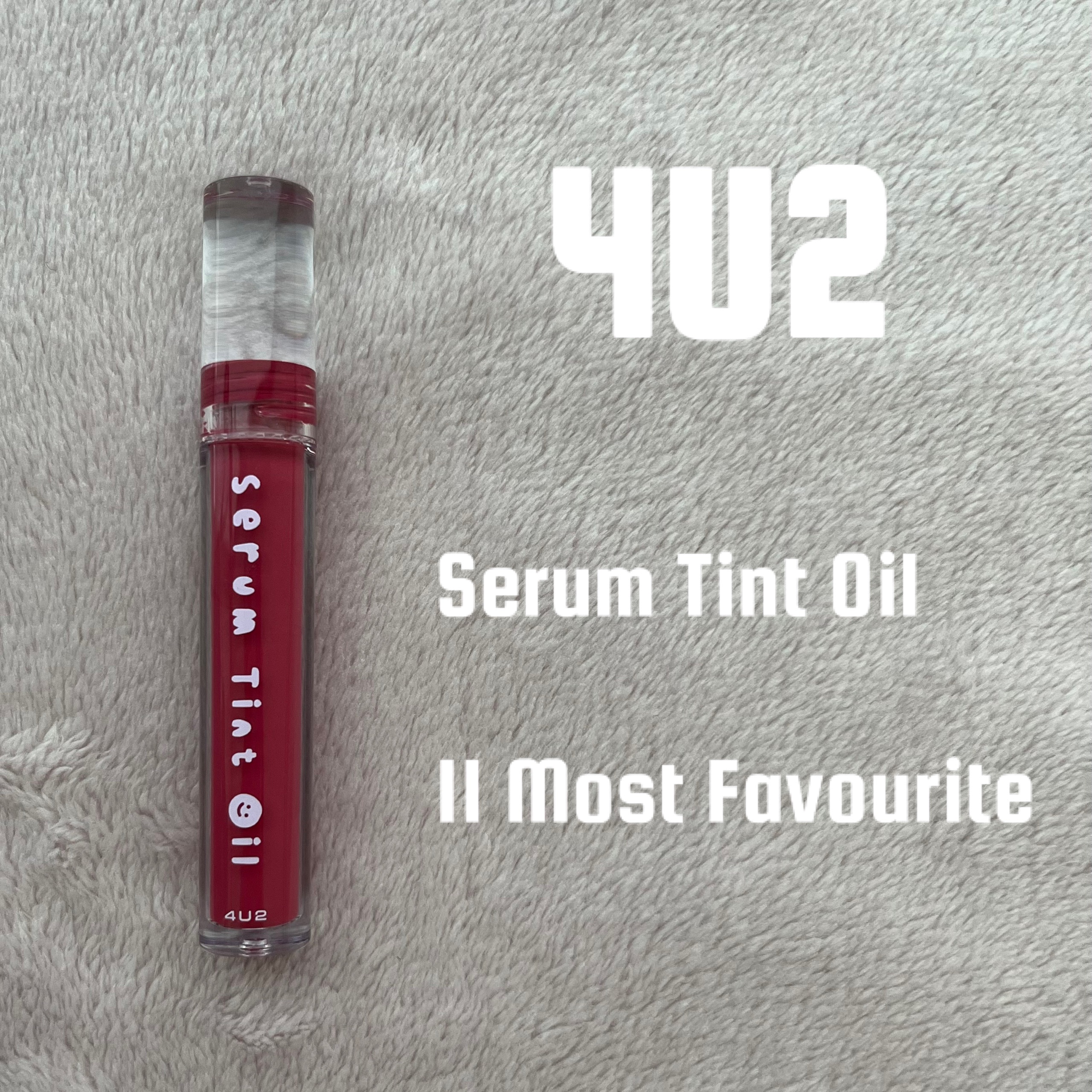 Serum Tint Oil/4U2/口紅を使ったクチコミ（1枚目）