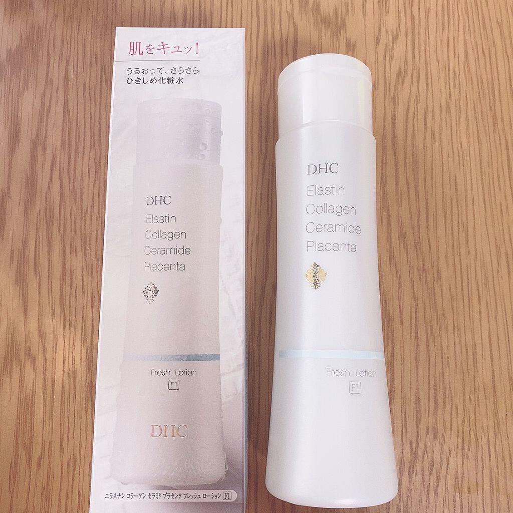 DHC エラスチン コラーゲン セラミド プラセンタ フレッシュローション [F1]のクチコミ「【DHC エラスチン コラーゲン セラミド プラセンタ フレッシュローション】のレビュー

サ.....」（3枚目）