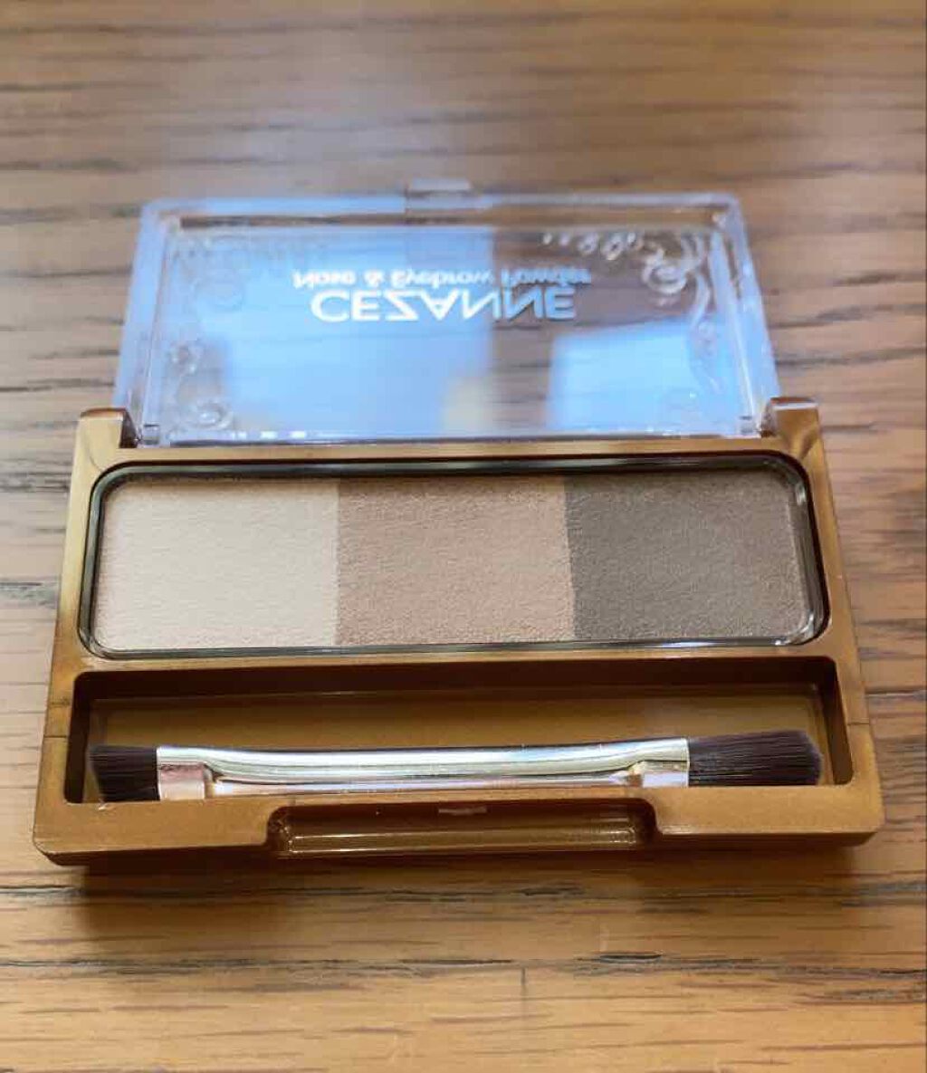 ノーズ&アイブロウパウダー/CEZANNE/パウダーアイブロウを使ったクチコミ(3枚目)