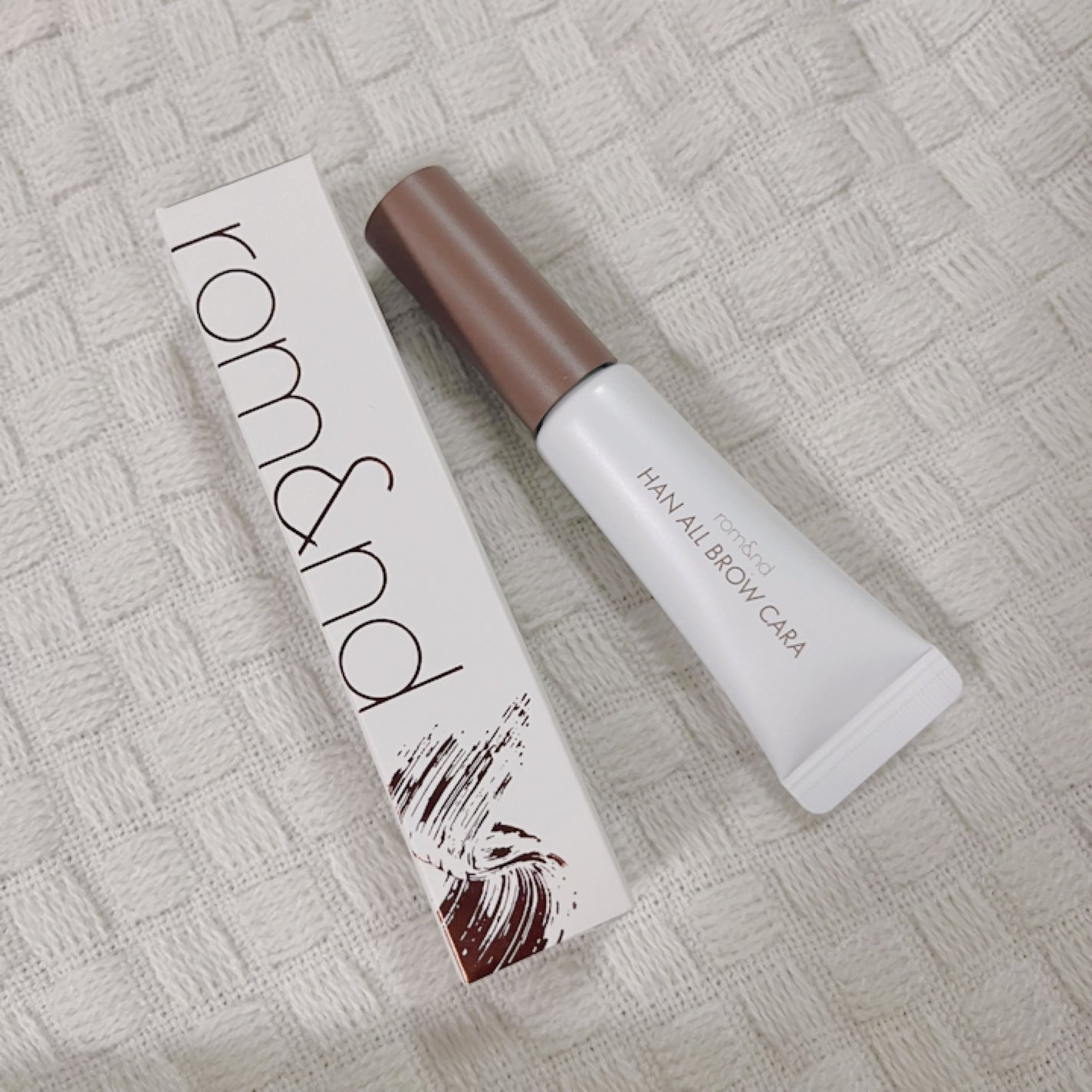 ハンオールブロウカラ/rom&nd/眉マスカラを使ったクチコミ(1枚目)