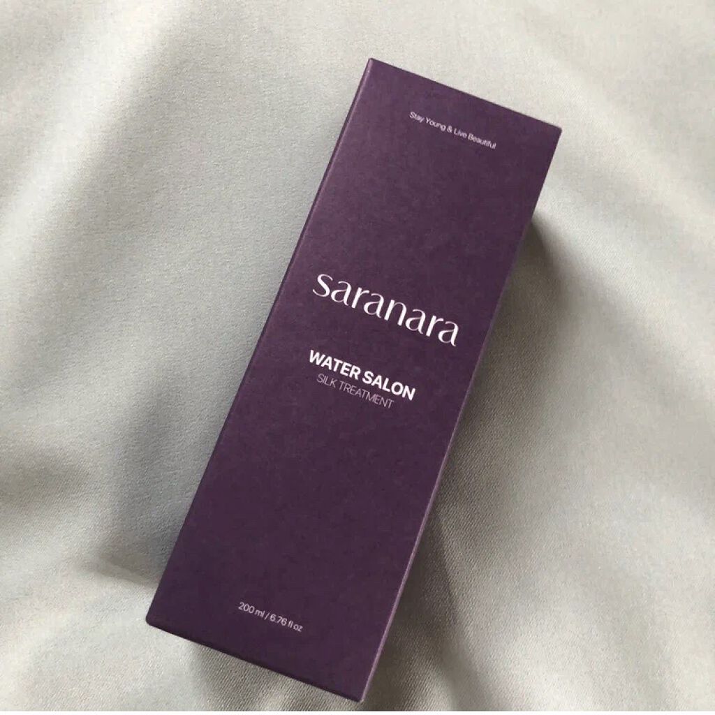 ウォーターサロン シルク トリートメント/SARANARA/洗い流すヘアトリートメントを使ったクチコミ（1枚目）