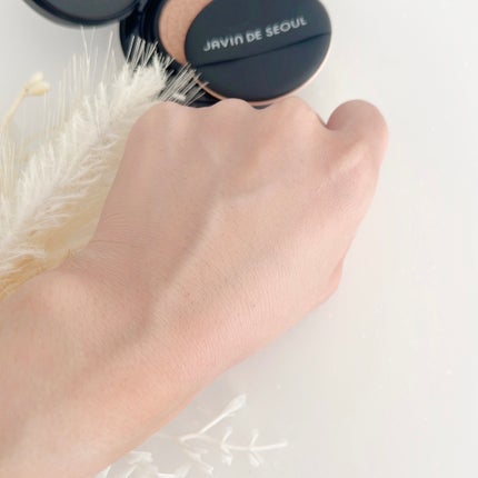 ジャビンドゥソウル ウインクファンデーションパクト/Javin De Seoul/クッションファンデーションを使ったクチコミ(9枚目)