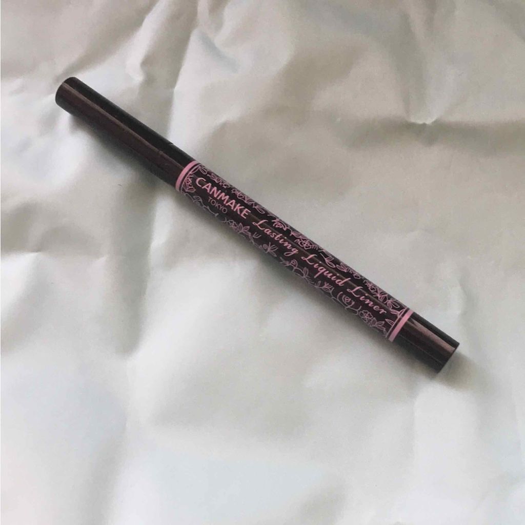 ラスティングリキッドライナー/キャンメイク/リキッドアイライナーを使ったクチコミ（1枚目）