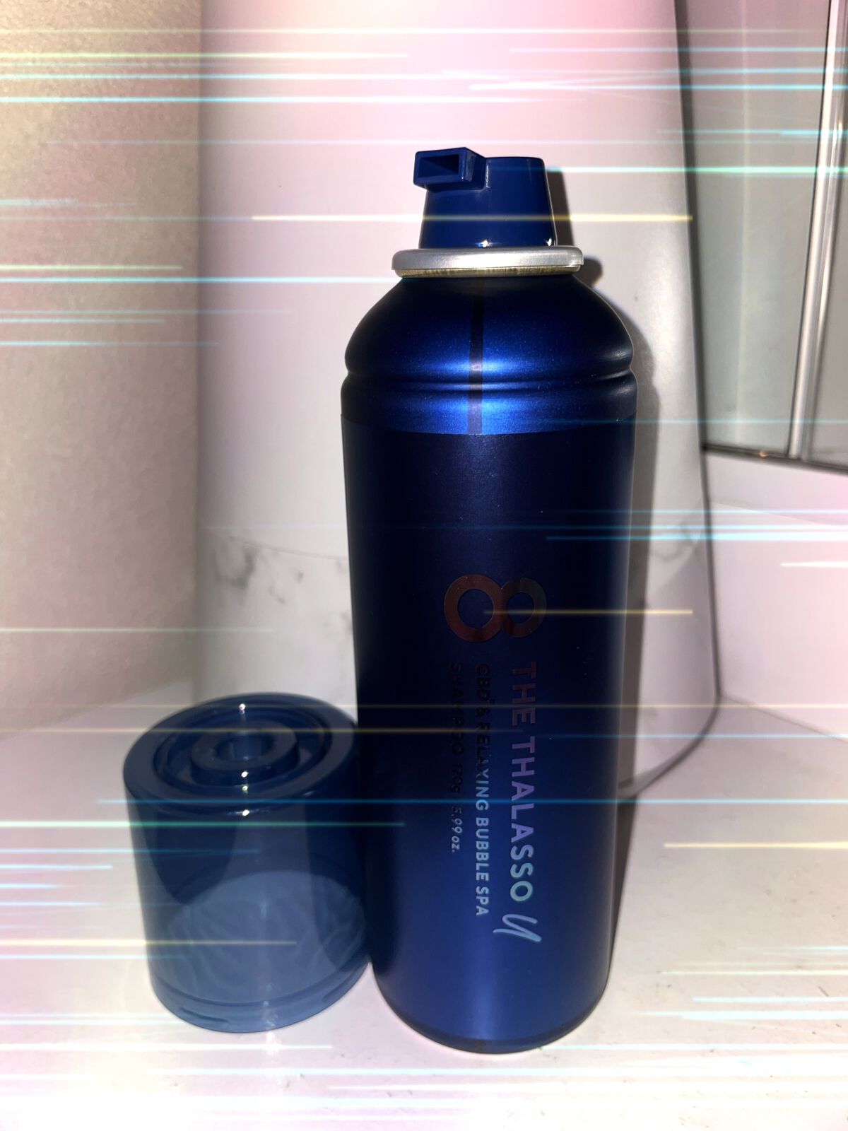 エイトザタラソ ユー CBD&リラクシング バブルスパ 炭酸泡シャンプー/エイトザタラソ/市販シャンプーを使ったクチコミ(1枚目)