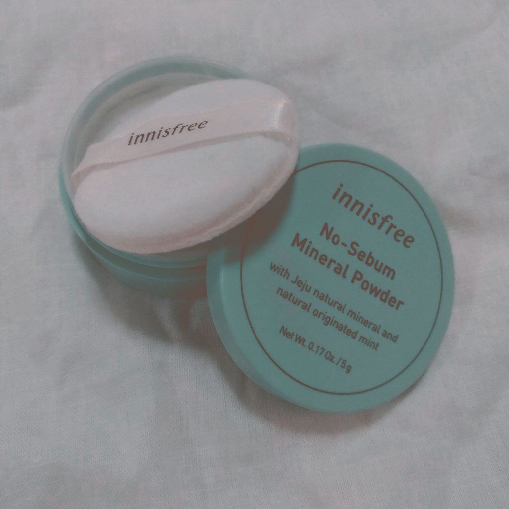 ノーセバム ミネラルパウダー/innisfree/ルースパウダーを使ったクチコミ（3枚目）