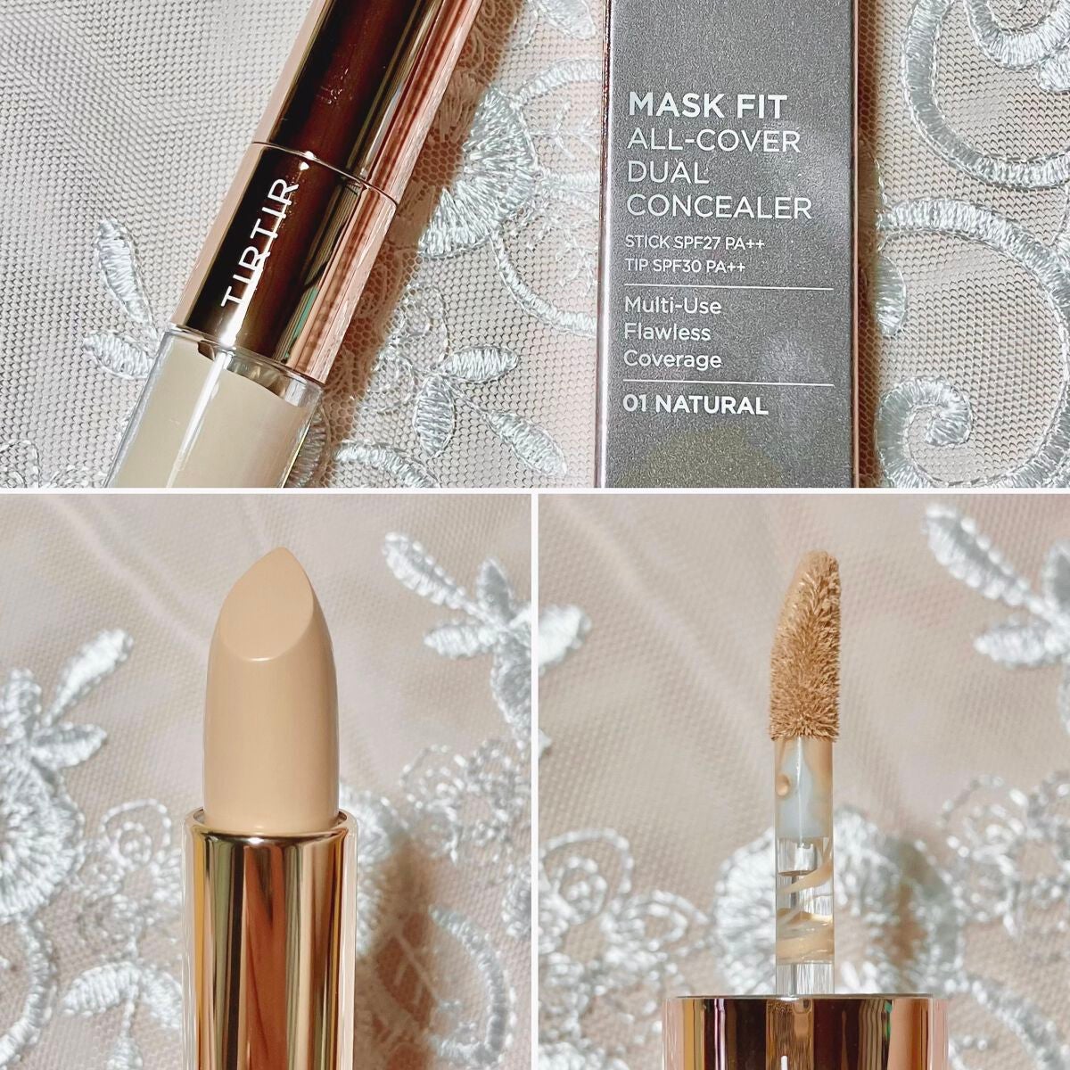 マスクフィットオールカバーデュアルコンシーラー/TIRTIR(ティルティル)/コンシーラーを使ったクチコミ(2枚目)