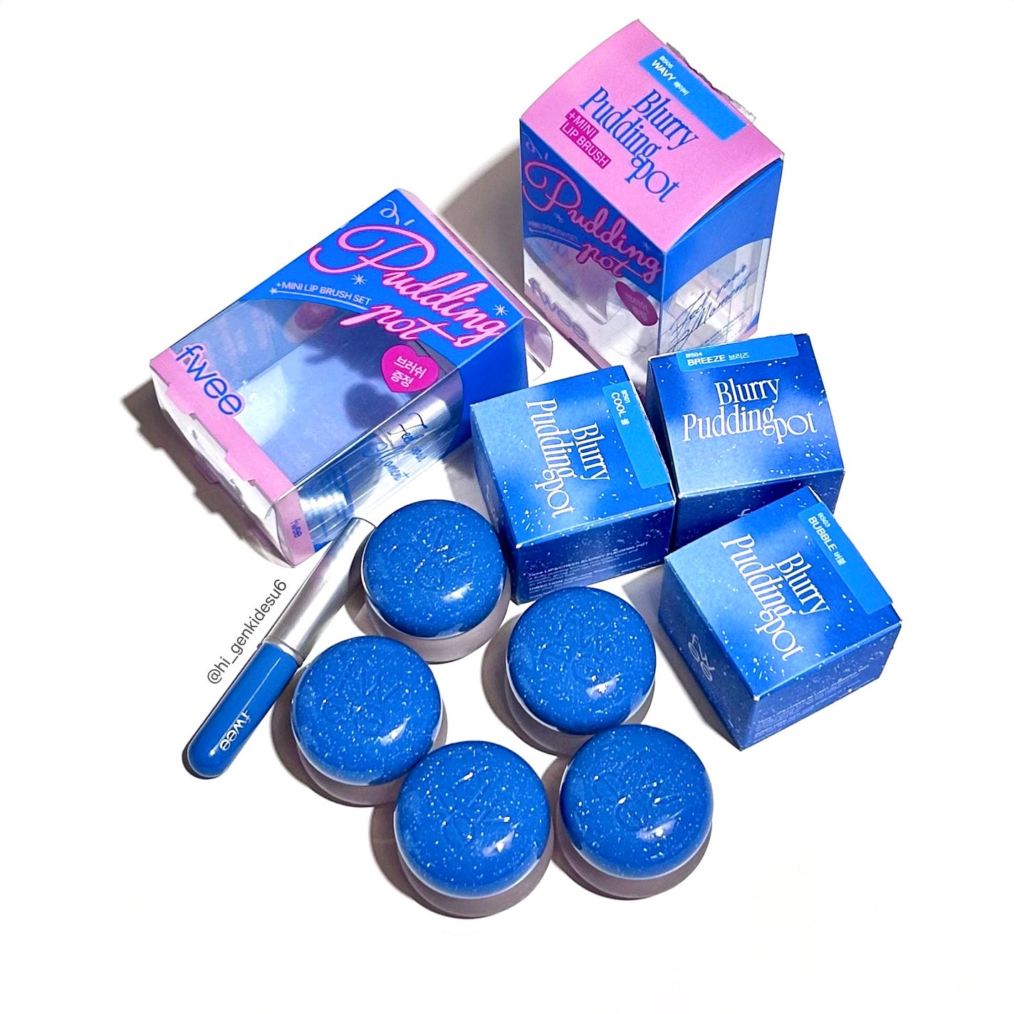 リップアンドチーク ブラーリープリンポット/fwee/口紅を使ったクチコミ(1枚目)