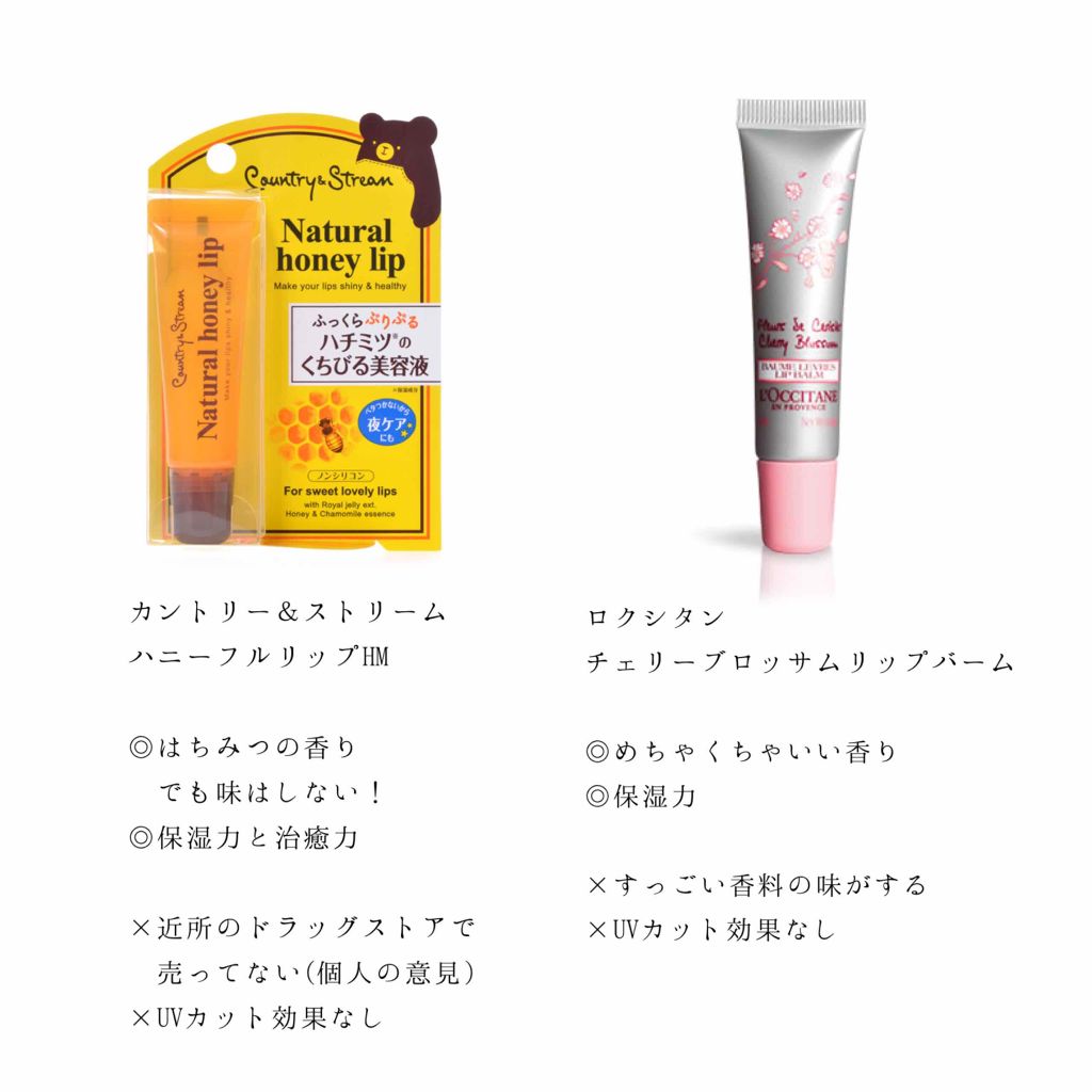 あなたはどっち派？メンソレータム VS カントリーストリーム リップケア・リップクリームを徹底比較！「????おはようございます????..」 by  てらお(敏感肌/20代後半) | LIPS