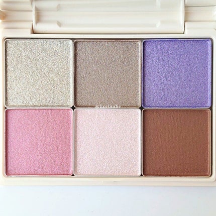 プリズマティックラスター アイシャドウパレット/RMK/アイシャドウパレットを使ったクチコミ(5枚目)