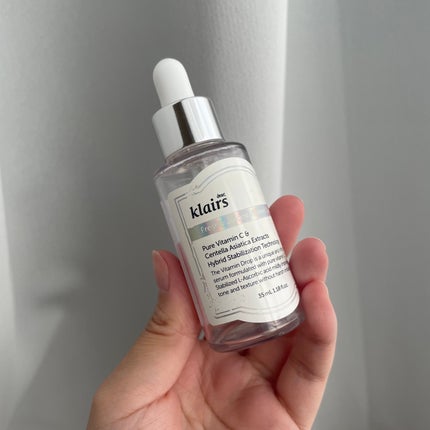 フレッシュリージュースドビタミンドロップ(35ml)/Klairs/美容液を使ったクチコミ(2枚目)