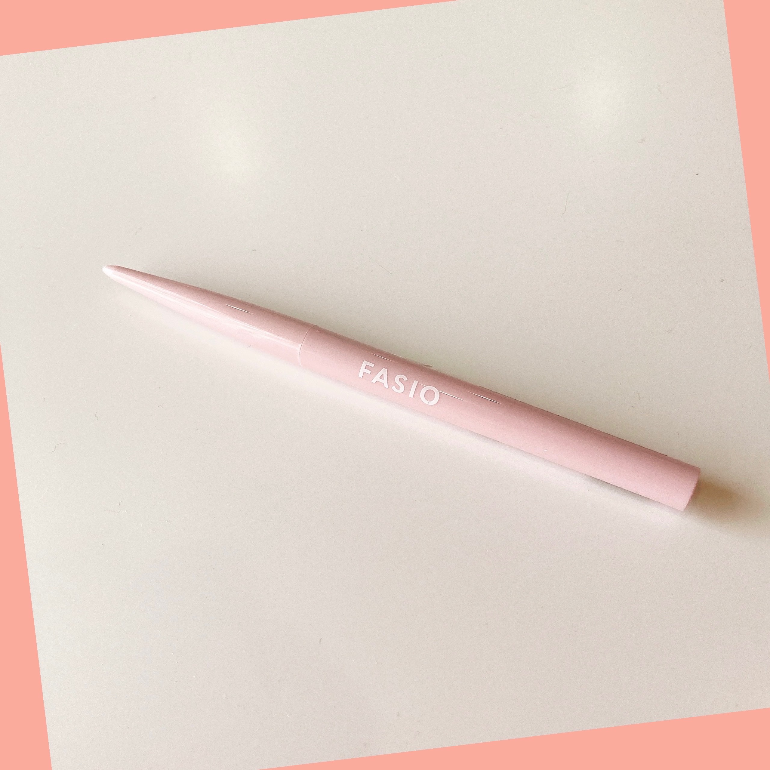 ウォータープルーフ アイブロウ(超極細芯)/FASIO/アイブロウペンシルを使ったクチコミ（2枚目）