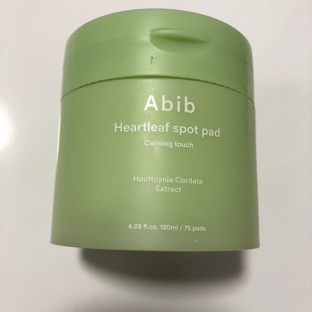 ドクダミカーミングタッチスポットパッド/Abib /トナーパッドを使ったクチコミ(3枚目)