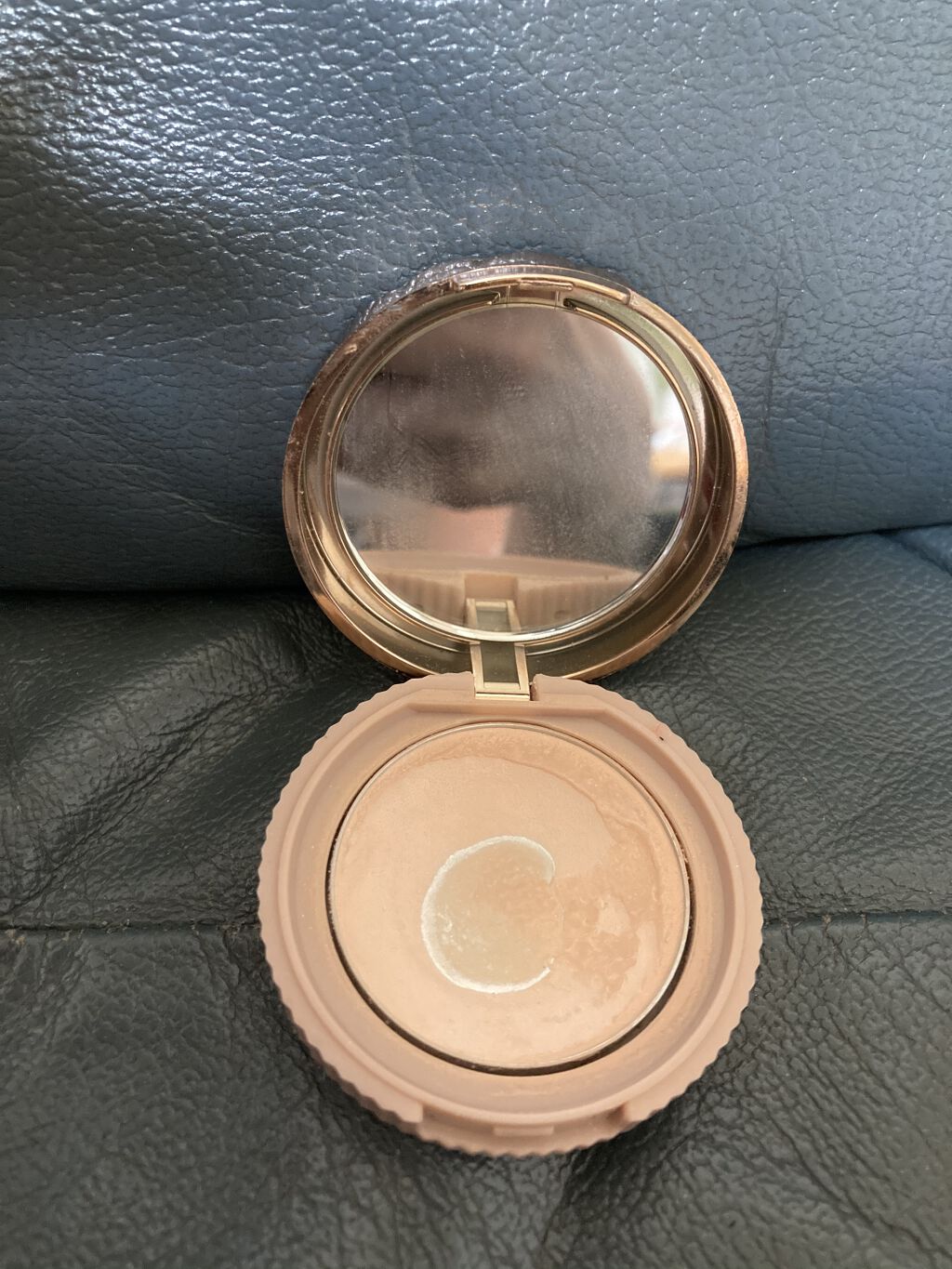 シークレットビューティーパウダー OB-01 シルキーナチュラル/キャンメイク/プレストパウダーを使ったクチコミ（2枚目）