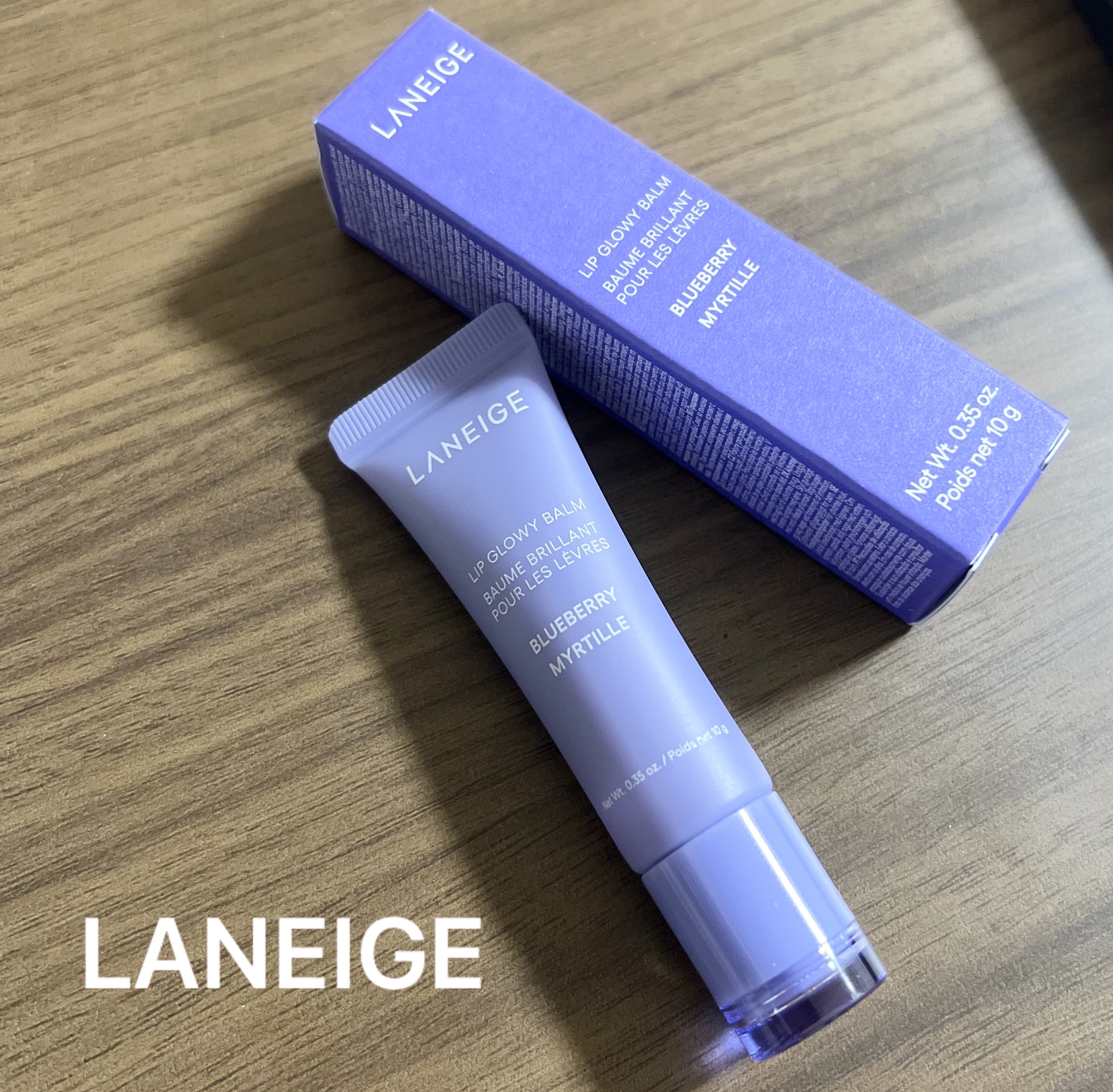 リップグロウィバーム/LANEIGE/リップバームを使ったクチコミ（1枚目）