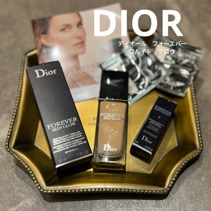 ディオールスキン フォーエヴァー フルイド グロウ/Dior/リキッドファンデーションを使ったクチコミ(1枚目)