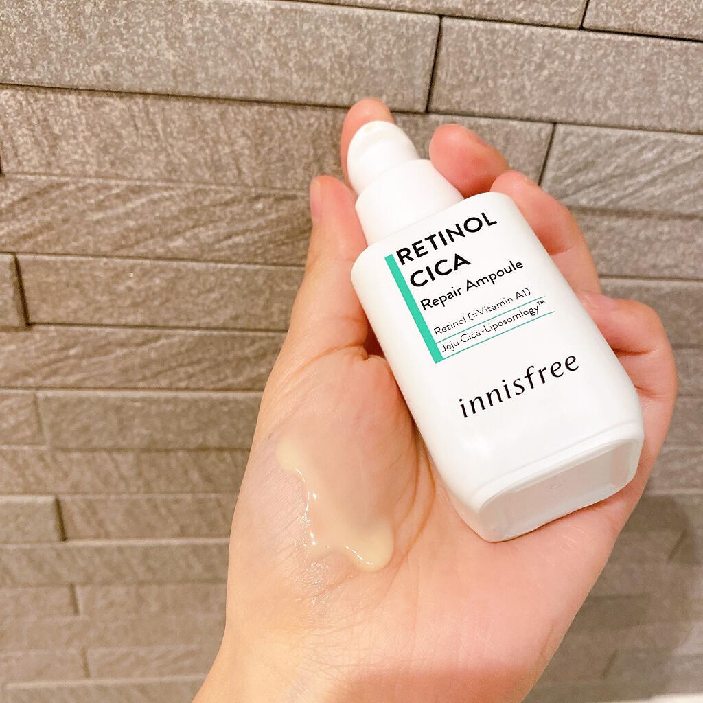レチノール　シカ　リペア　セラム/innisfree/美容液を使ったクチコミ（2枚目）