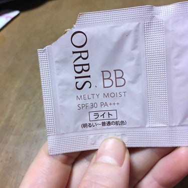 オルビス メルティーモイストBBのクチコミ「ORBISメルティーモイストBB
肌がきれいに見える。塗りやすい。ムラにならない。ほどよい艶。.....」（1枚目）