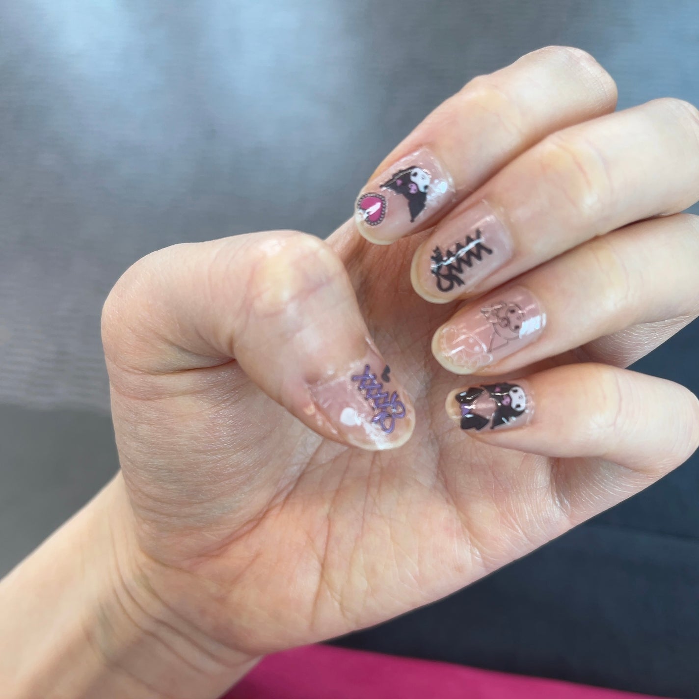 ネイルシール/セリア/ネイルシールを使ったクチコミ(4枚目)