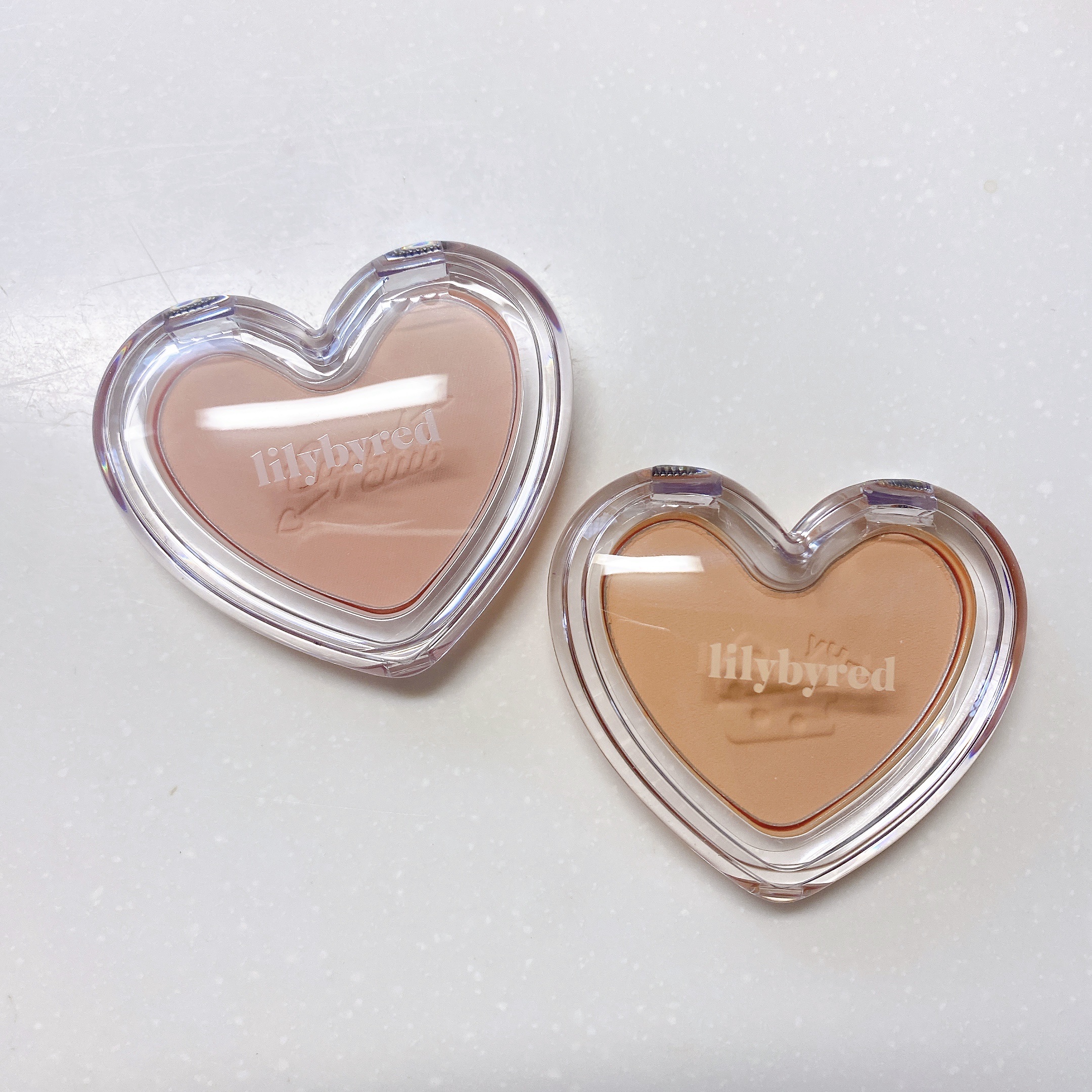 Luv Beam Blur Cheek 01 Blurry Cherry(ブラーリーチェリー)/lilybyred/パウダーチークを使ったクチコミ（2枚目）