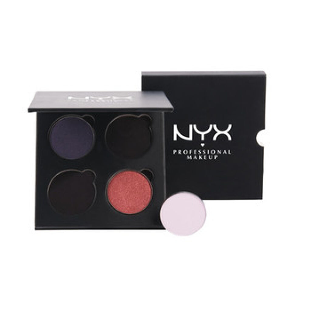 試してみた】カスタム 4 シャドウ プロ パレット NYX Professional