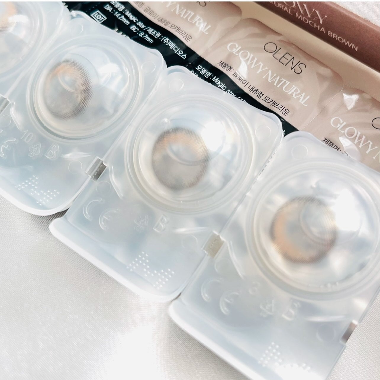 Glowy Natural 1Day/OLENS/カラーコンタクトレンズを使ったクチコミ(2枚目)