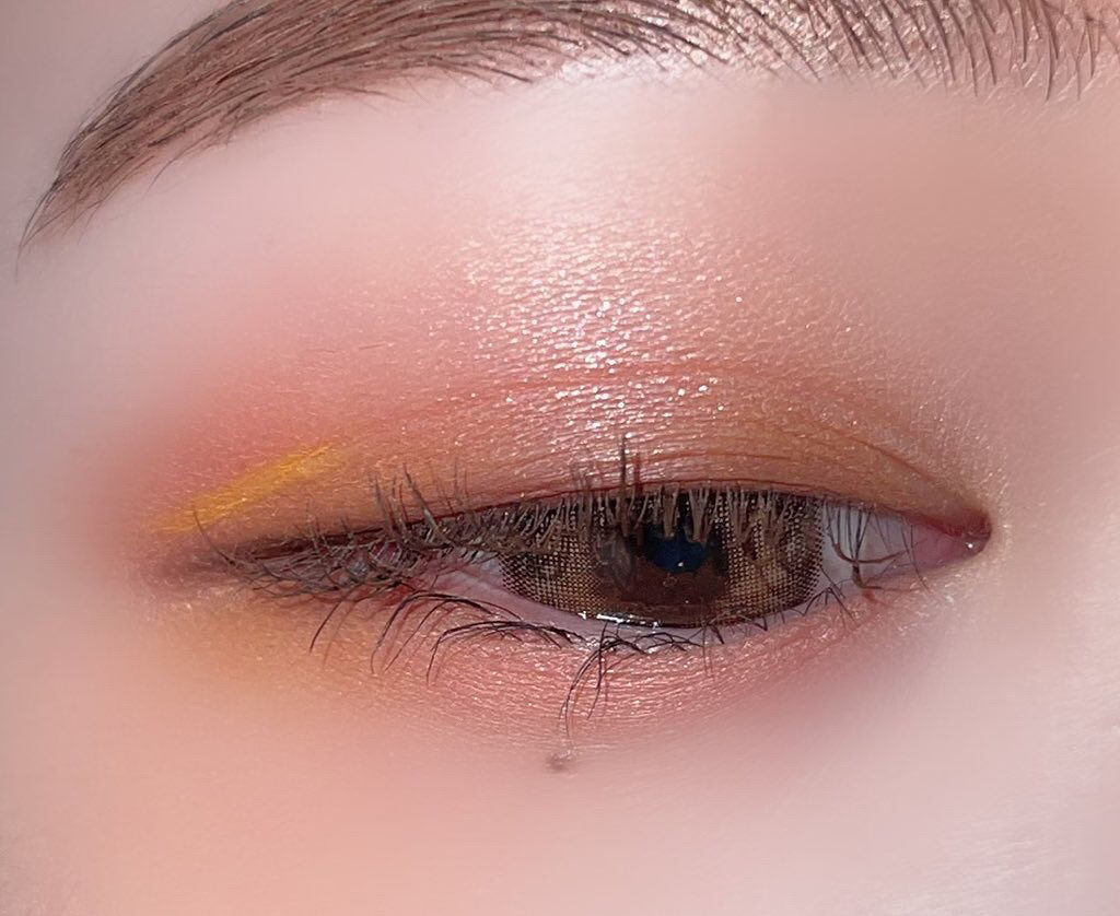 スマイルハート カラージェルアイライナー/FLORTTE/ジェルアイライナーを使ったクチコミ（2枚目）