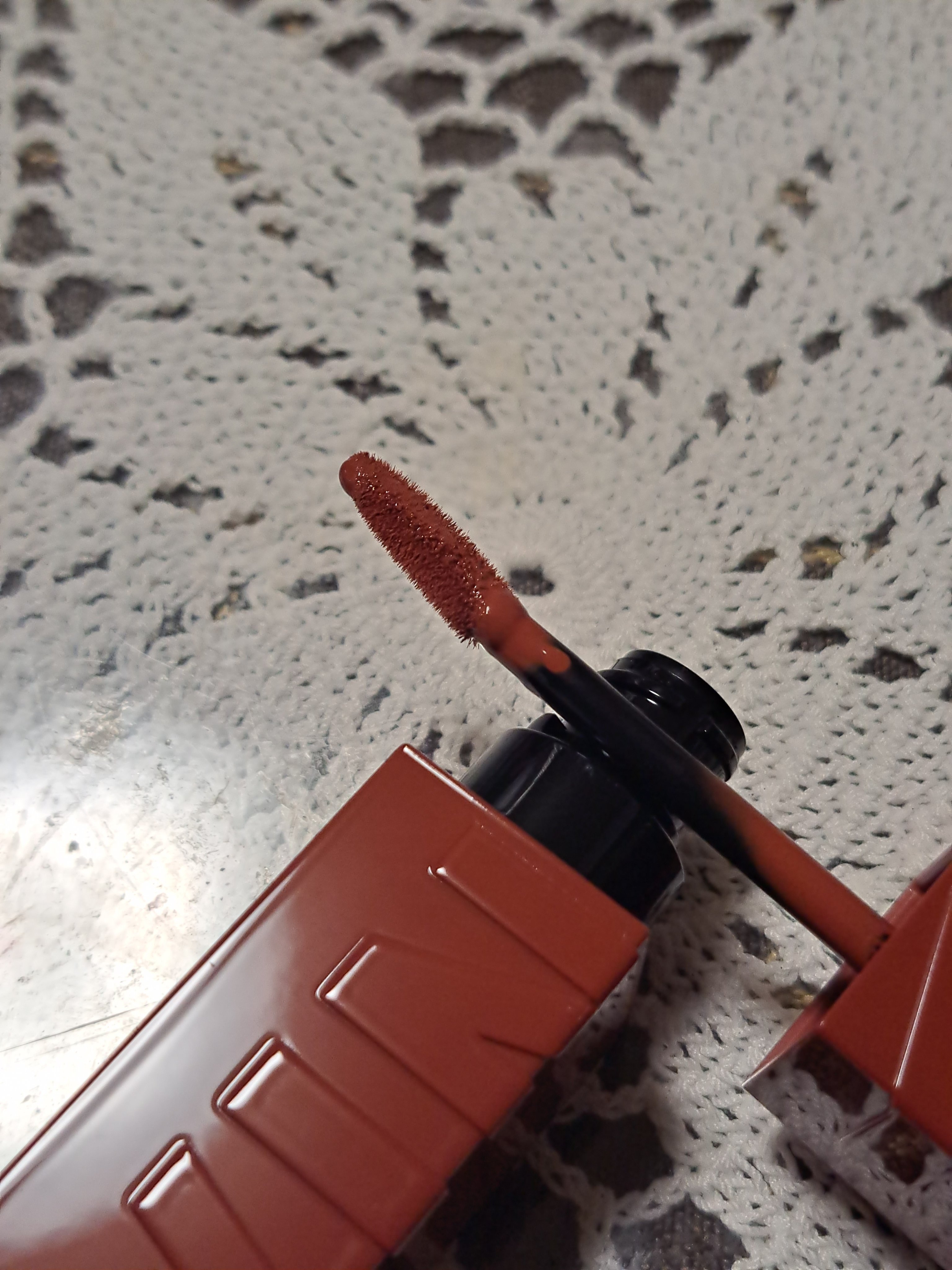 SPステイ ヴィニルインク 130 極上のローストチョコレート/MAYBELLINE NEW YORK/口紅を使ったクチコミ（2枚目）