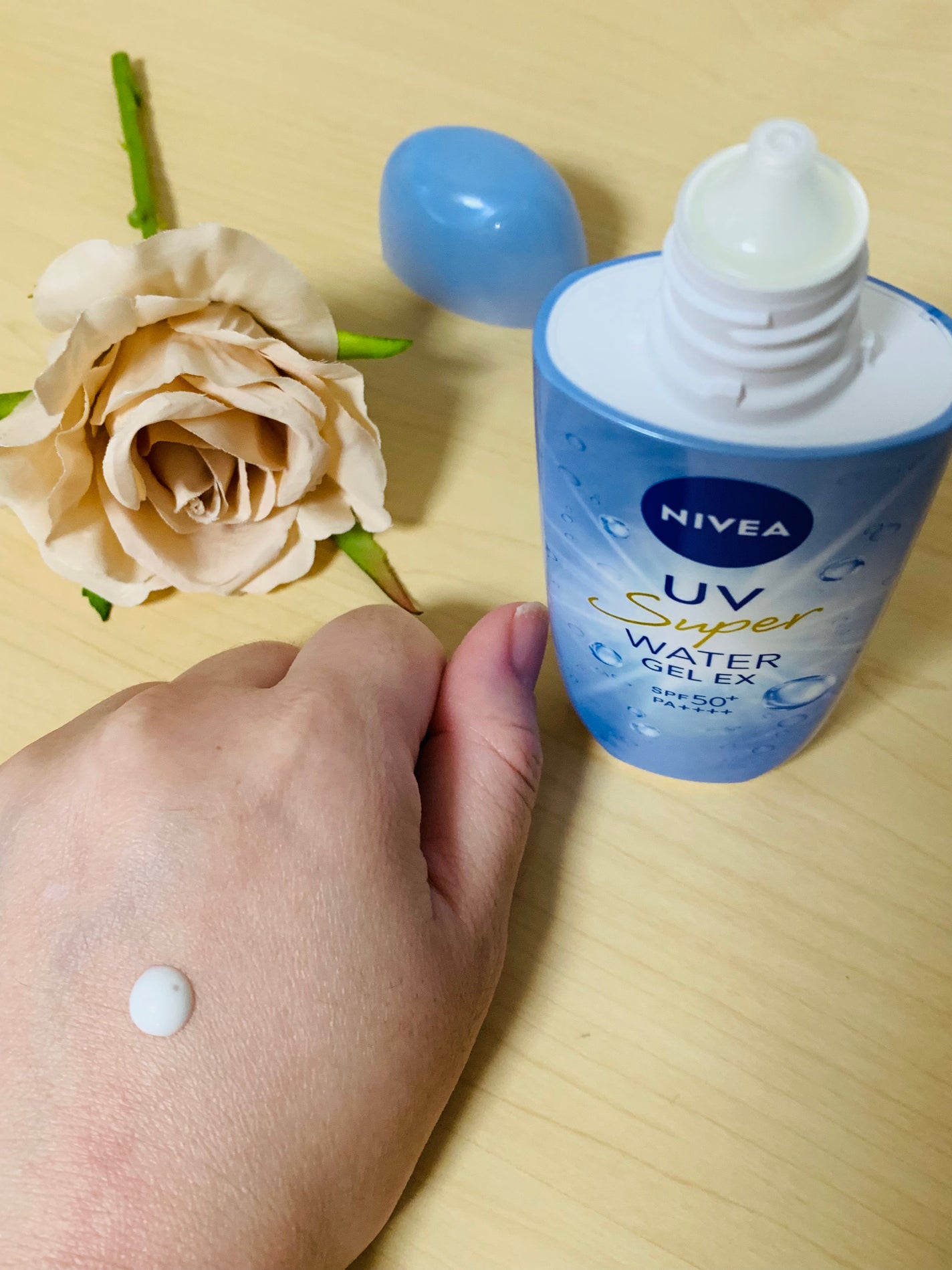 ニベアUV ウォータージェルEX/ニベア/日焼け止めジェルを使ったクチコミ(2枚目)