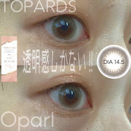 TOPARDS 1day/TOPARDS/ワンデー(1DAY)カラコンを使ったクチコミ(1枚目)