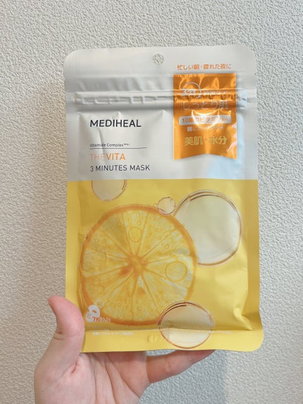 THE ビタ 3ミニッツマスク/MEDIHEAL/シートマスク・パックを使ったクチコミ(1枚目)