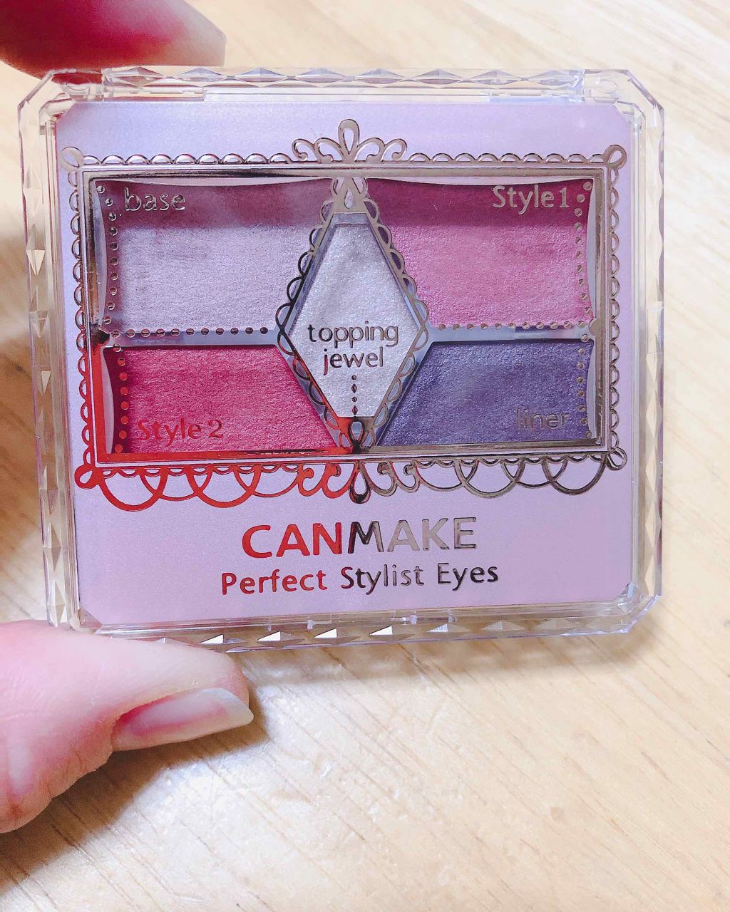 【旧品】パーフェクトスタイリストアイズ/キャンメイク/アイシャドウパレットを使ったクチコミ(1枚目)