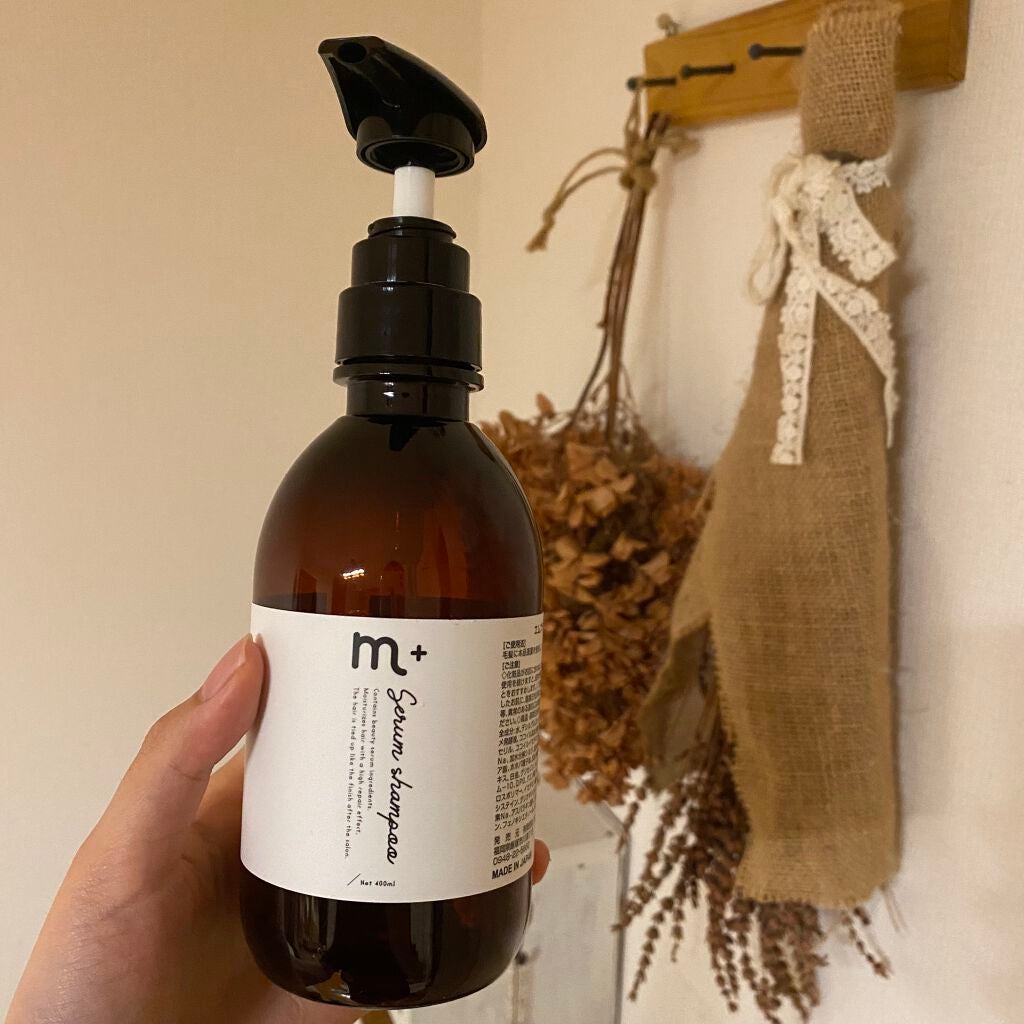 エムプラス セラムシャンプー 400ml/エムプラス/市販シャンプーを使ったクチコミ(1枚目)