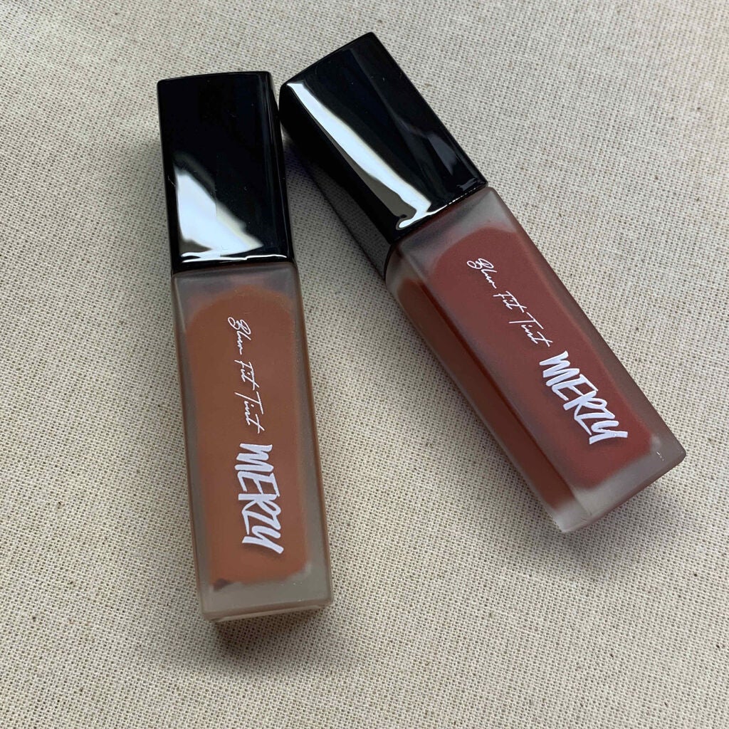 ブラー フィット ティント/MERZY/リップティントを使ったクチコミ(1枚目)