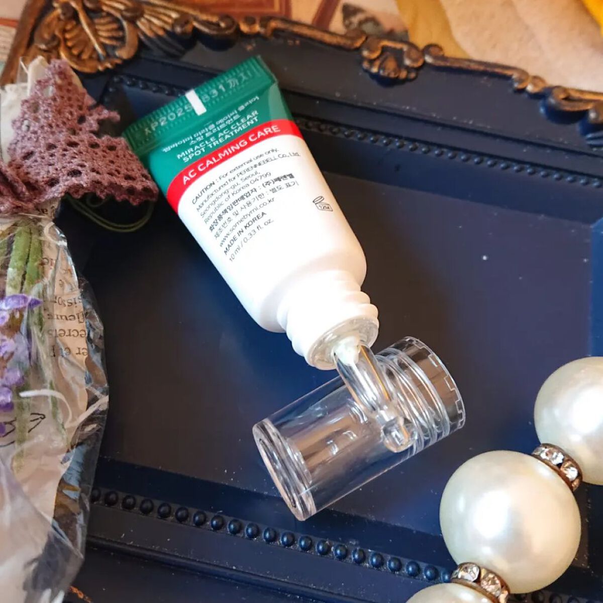 ミラクルアクネクリアスポットトリートメント/SOME BY MI/美容液を使ったクチコミ（3枚目）