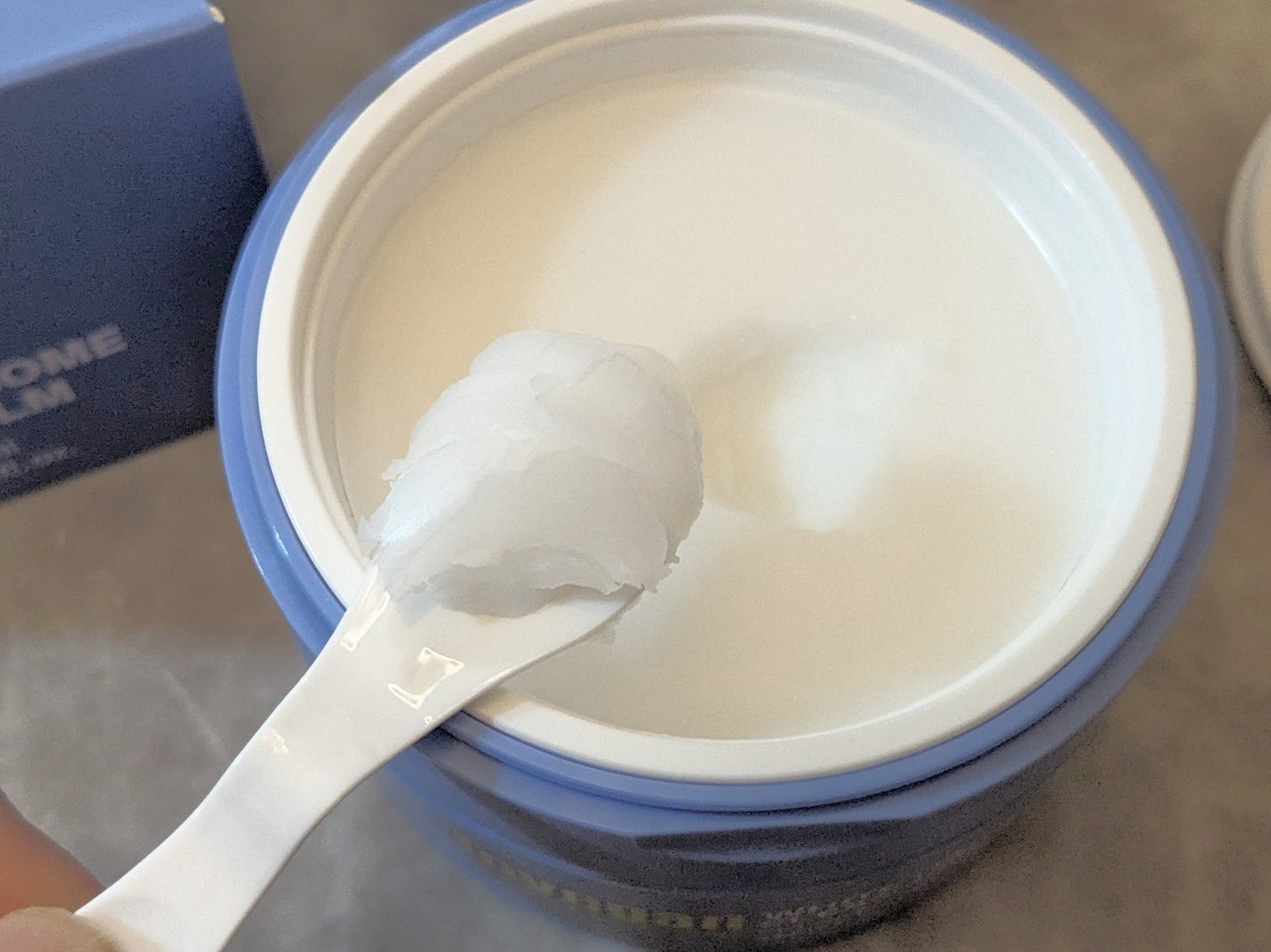 カラーフードシリーズホワイトホールサムクレンジングバーム/Tovegan/クレンジングバームを使ったクチコミ(2枚目)