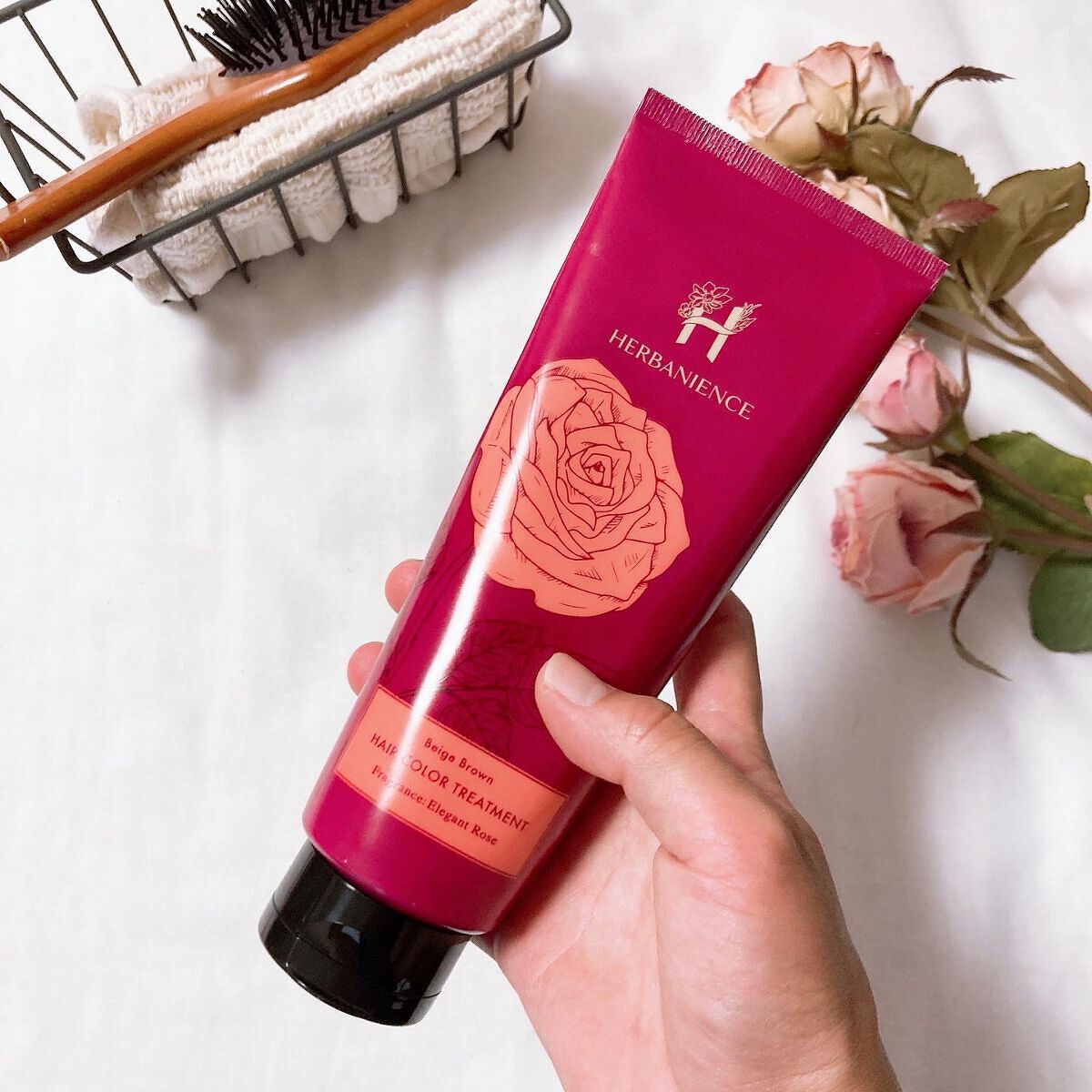 ハーバニエンス ヘアカラートリートメント/HERBANIENCE/ヘアカラーを使ったクチコミ(2枚目)