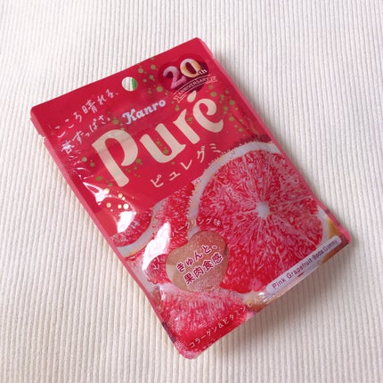 ピュレグミ ピングレスパークリング味/カンロ/食品を使ったクチコミ(1枚目)