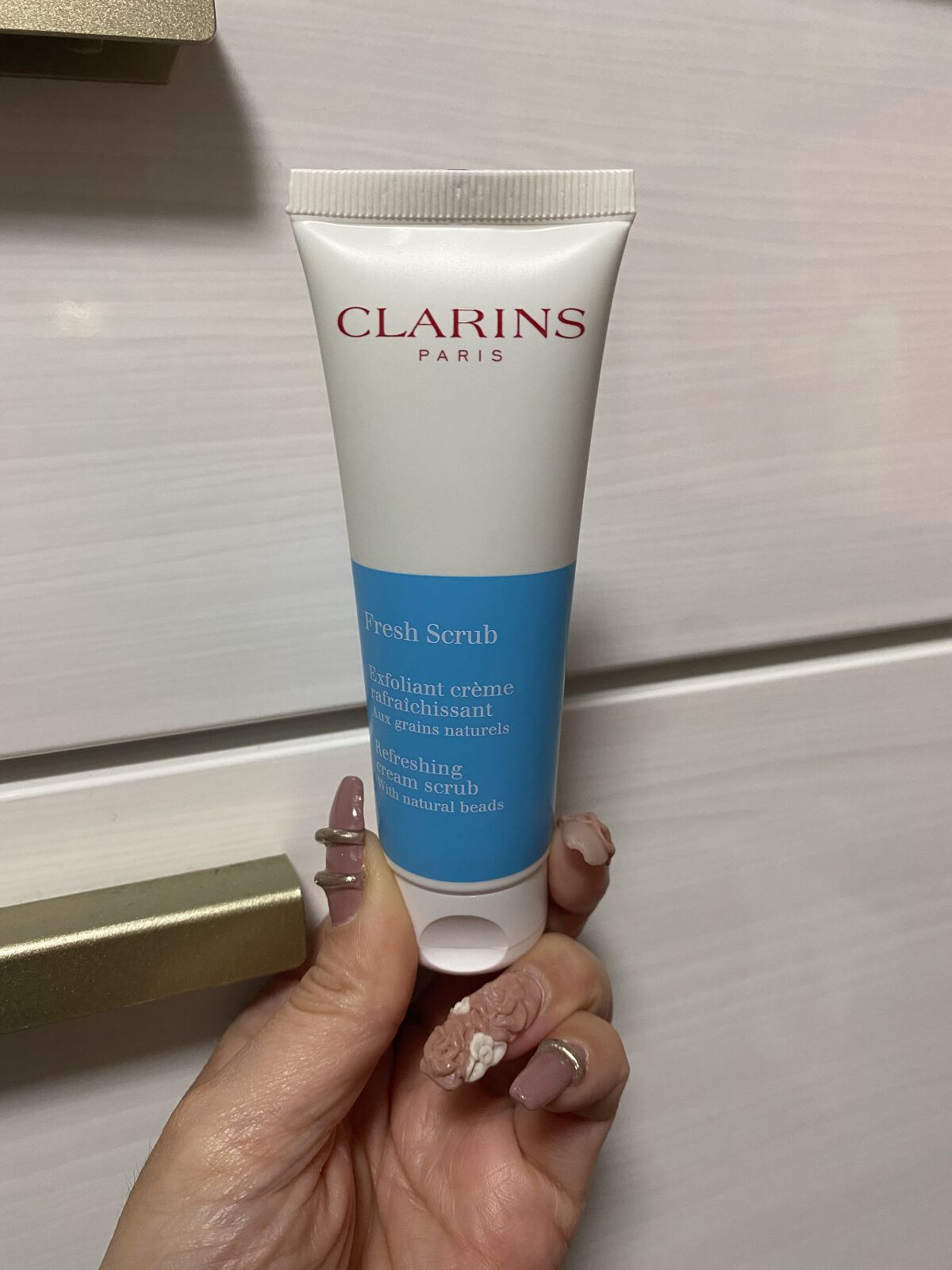 イドラ クリーム スクラブ/CLARINS/スクラブ・ゴマージュを使ったクチコミ（1枚目）