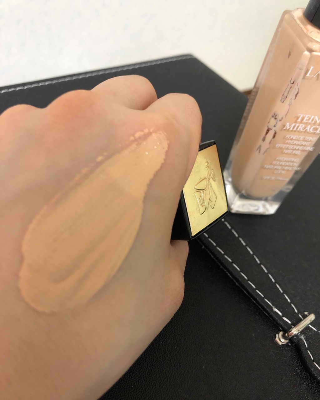 タンミラク リキッド/LANCOME/リキッドファンデーションを使ったクチコミ(3枚目)