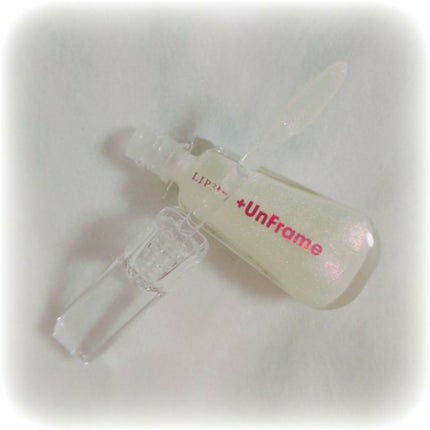 LIP38℃ +UnFrame<ホログラフィック>/UZU BY FLOWFUSHI/リップグロスを使ったクチコミ(1枚目)