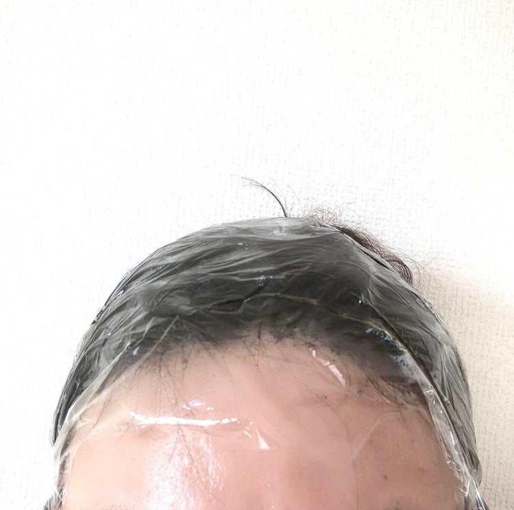 オーガニータ ディープブラウン/グリーンノート/ヘアカラーを使ったクチコミ(3枚目)